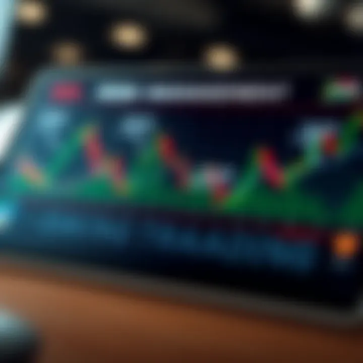 Graphical representation of risk management strategies for swing trading