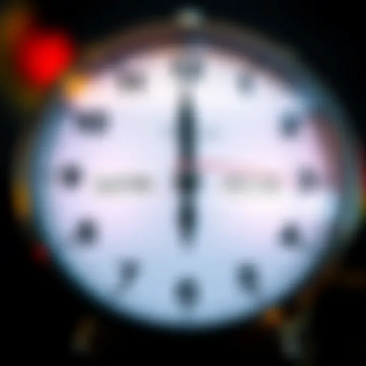 Clock showing local time conversions for major forex markets relative to South African time