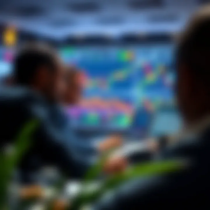 Traders analyzing currency charts during a forex seminar in Durban