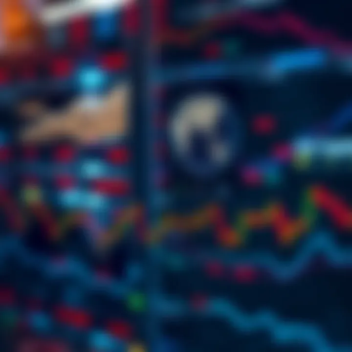 Visual representation of global geopolitical events affecting forex currency exchange