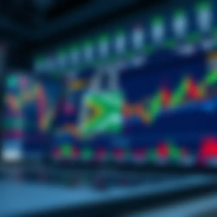 Illustration of a secure digital trading platform interface with South African flag elements, indicating trustworthiness in binary options trading
