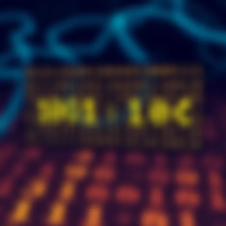 Diagram illustrating the relationship between hexadecimal and binary values