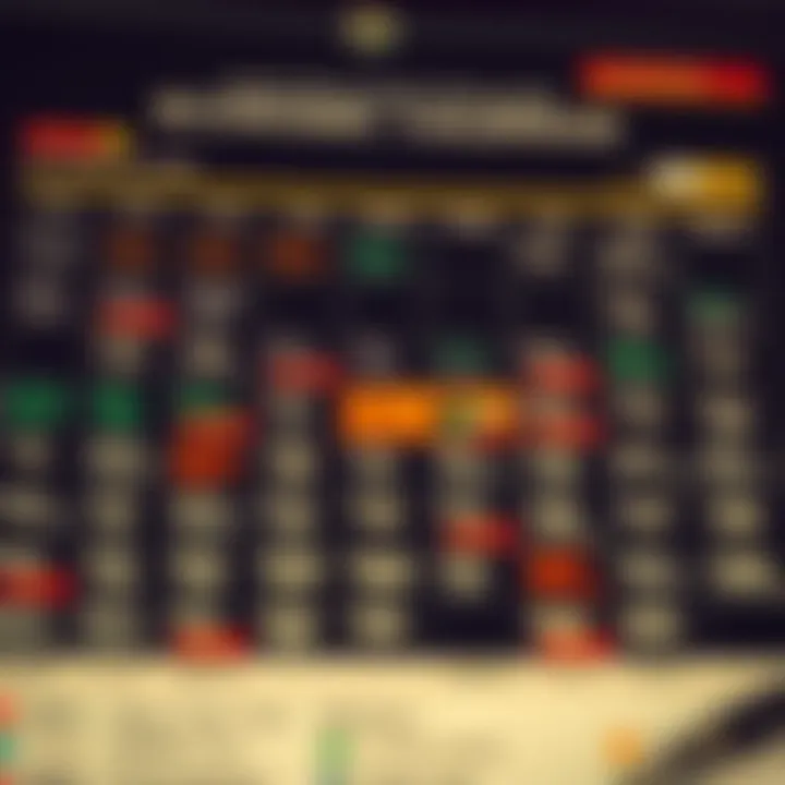 Calendar highlighting key South African economic events and dates for investors