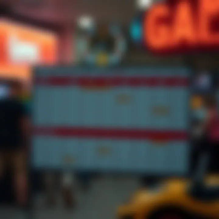 Calendar highlighting typical weekly game store opening and closing times with holiday variations