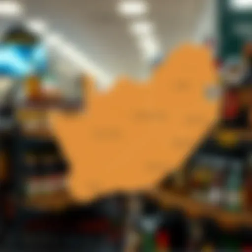 Provincial Variations in Liquor Store Trading Hours Across South Africa Map highlighting different provinces in South Africa showing variations in liquor store trading hours