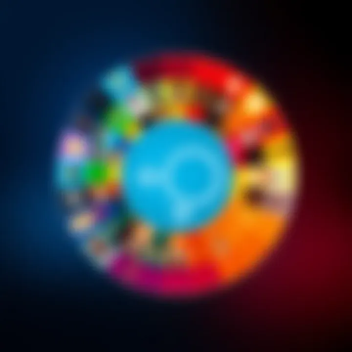 Visualizing the Diversity of Non-Binary Gender Identities Colorful spectrum representing diverse gender identities with the non-binary symbol at the center