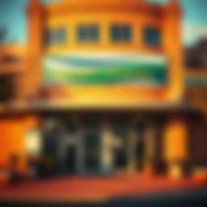 Exterior view of Winkelspruit licensing department building during daylight