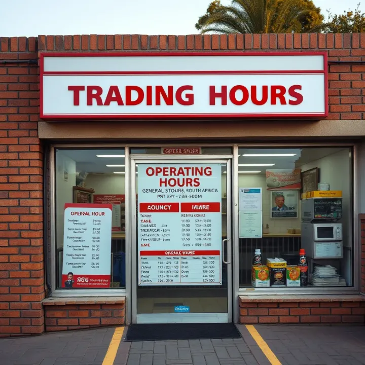 General Store Trading Hours in South Africa