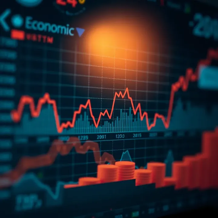 Graph showing trends in major South African economic indicators affecting market and business decisions