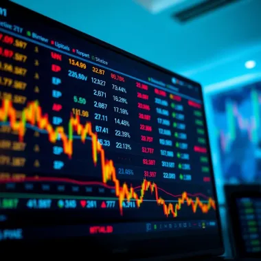 Overview of a Binary Options Trading Platform Interface of a binary options trading platform showing various assets and expiry times