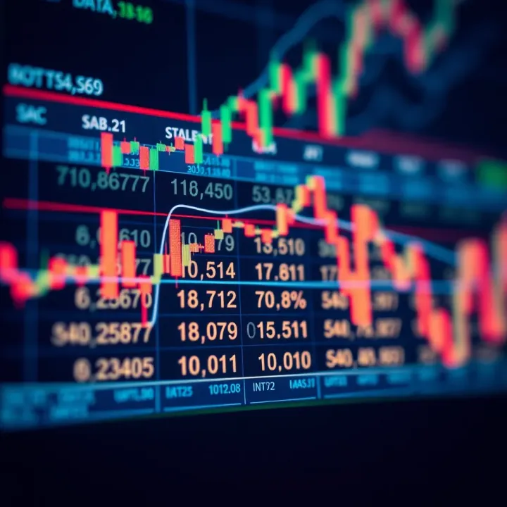 Visualization showcasing the application of binary charts in data analysis with highlighted binary data segments