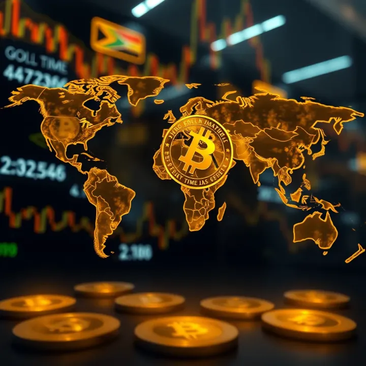 Global gold market trading hours aligned with South African local time zones