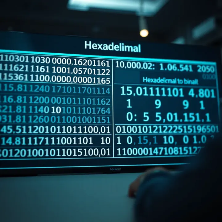 How to Use a Hexadecimal to Binary Converter